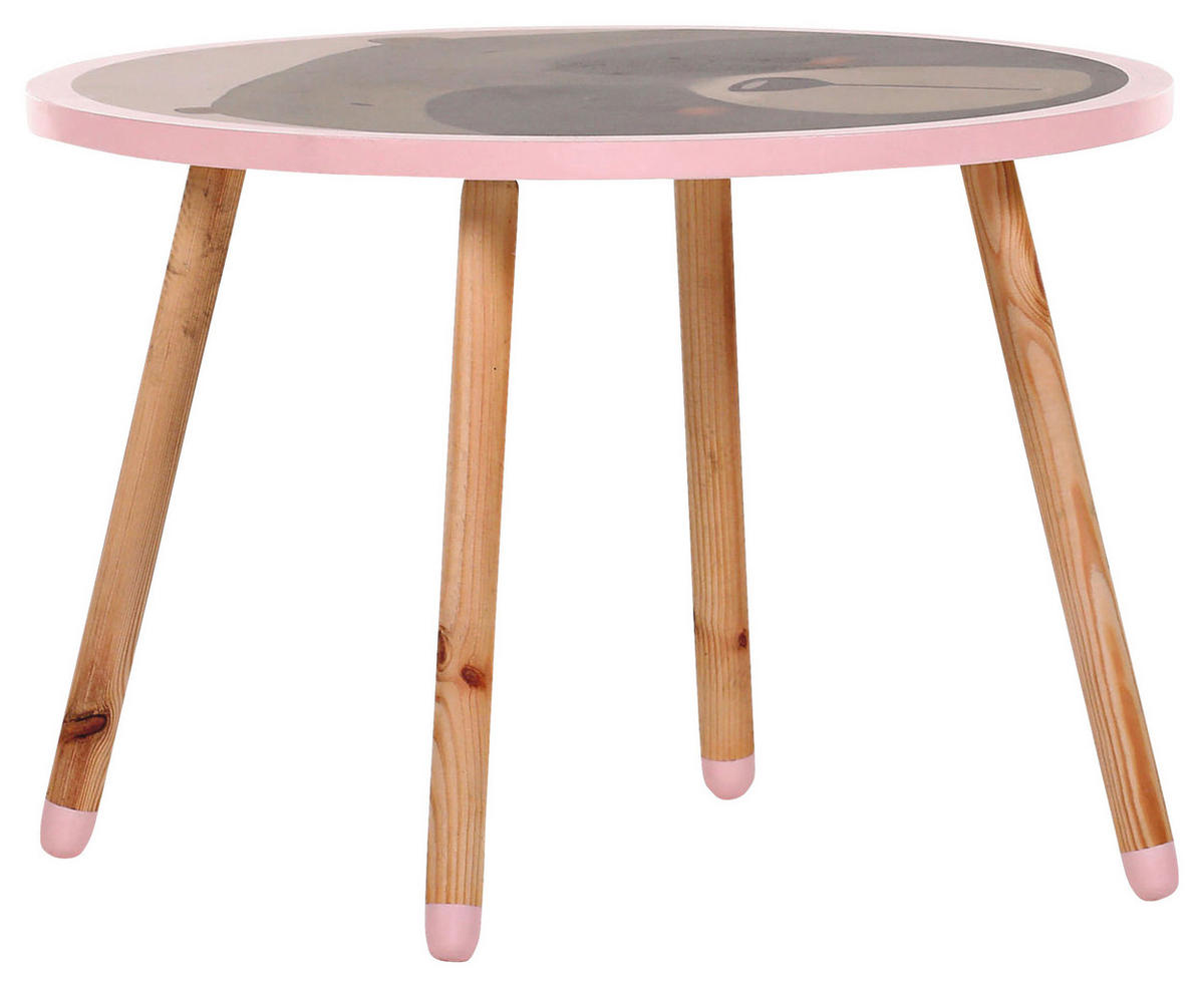 KINDERSITZGRUPPE Anouk Rosa  - Rosa, KONVENTIONELL, Holz/Holzwerkstoff