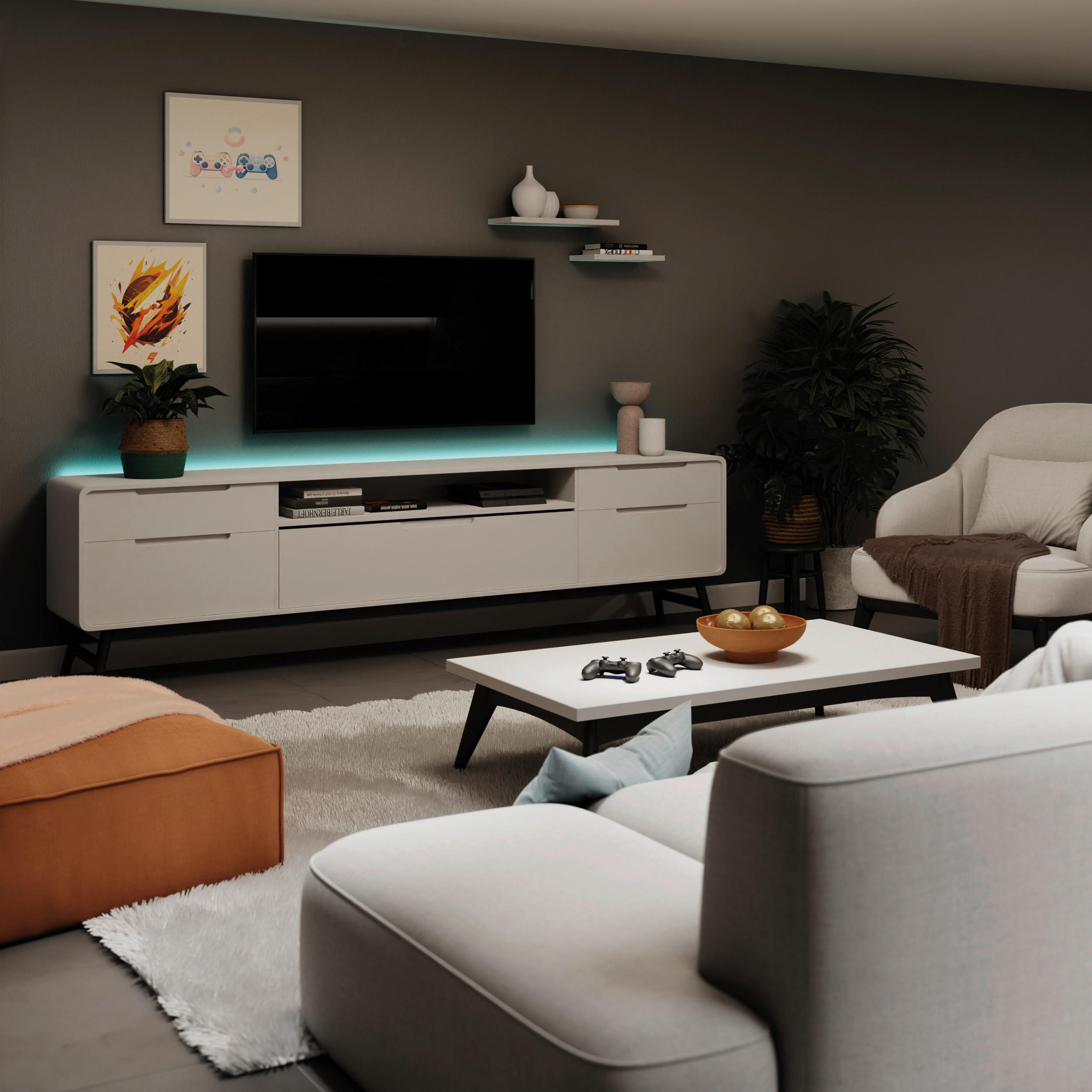 LED-STRIP 500 cm   - Basics, Kunststoff (500cm) - Tint
