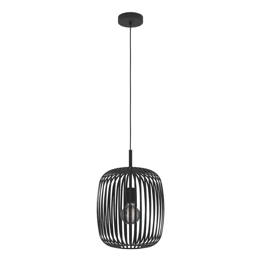 HÄNGELEUCHTE 32,5/110 cm   - Schwarz, Design, Metall (32,5/110cm) - Eglo