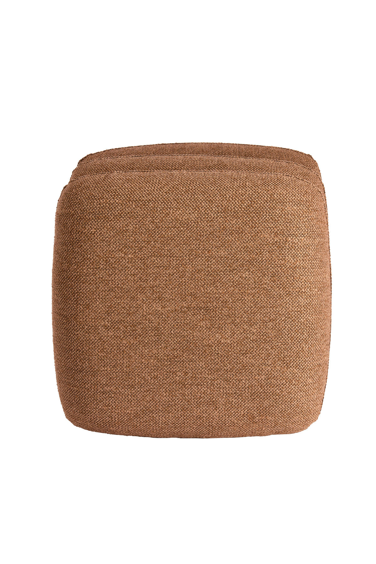 POUF LAURIE 44,5/44,5/44,5 cm  - Terracotta, Basics, Textil (44,5/44,5/44,5cm) - Light & Living