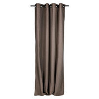 ÖSENSCHAL E-Fun blickdicht 140/250 cm   - Braun, Basics, Textil (140/250cm) - Esprit