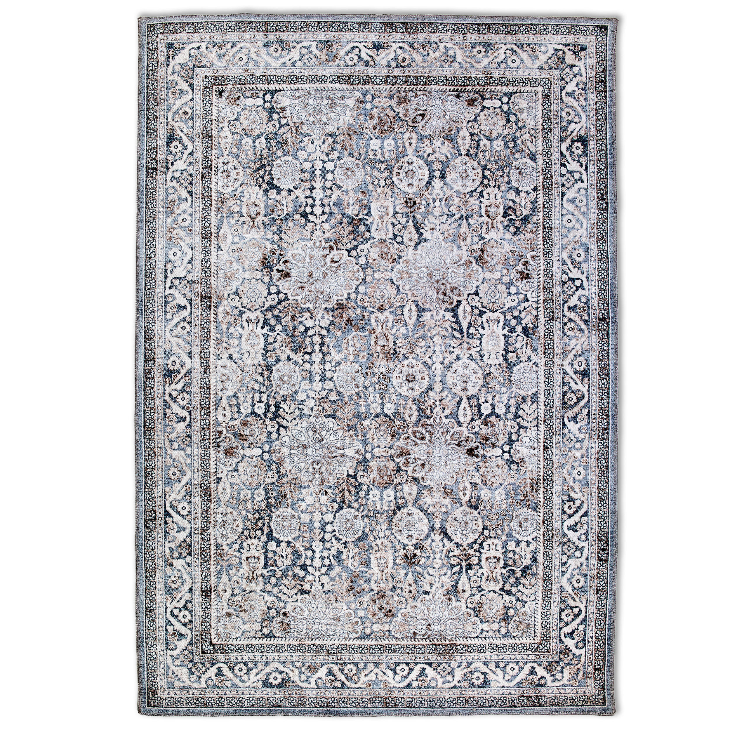 Astra Flachwebeteppich Piper Grau 120x180 cm