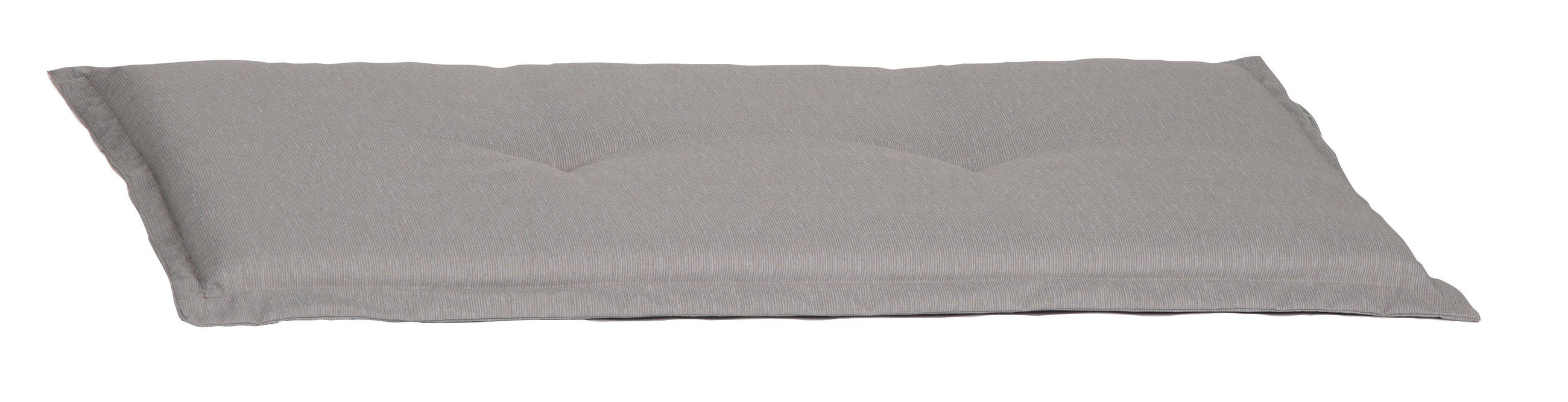 BANKAUFLAGE  meliert  - Hellgrau, Basics, Textil (120/45/7cm) - Gardenson