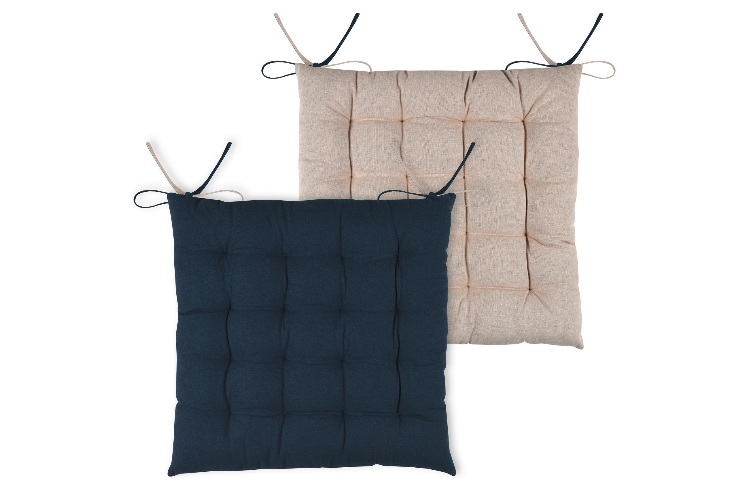 BLAZINA ZA STOL  MARIS   40/40 cm           - temno modra, Konvencionalno, tekstil (40/40cm)