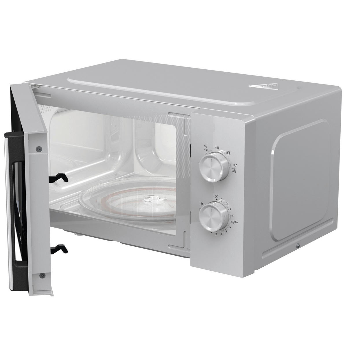MIKROWELLE MO20E1WH  - Weiß, Basics, Glas/Kunststoff (35,3/45,5/26,1cm) - Gorenje