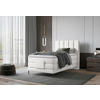 BOXSPRINGBETT 100/200 cm  in Creme  - Creme/Schwarz, Natur, Textil/Metall (100/200cm) - Esposa
