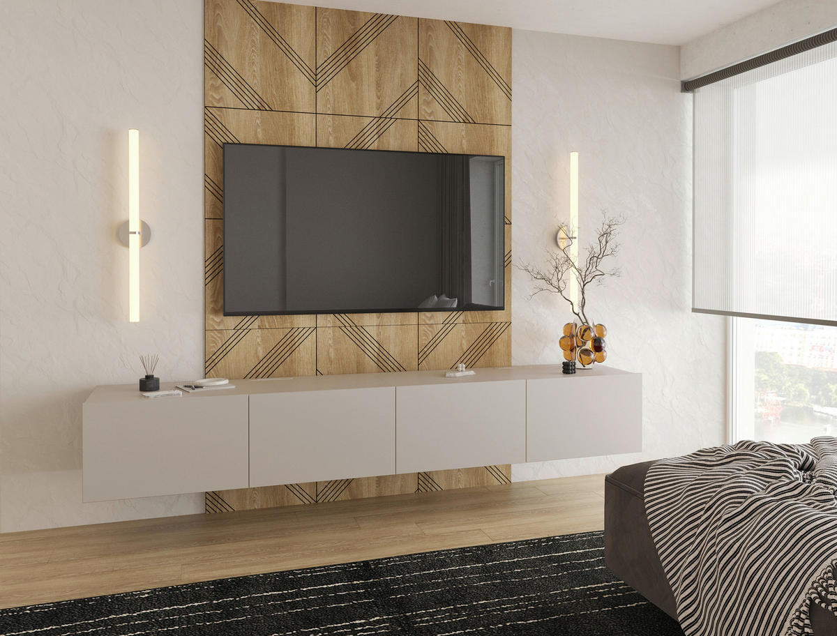 LOWBOARD Newniq  in 240/36,7/42 cm  - Kaschmir, Design, Holzwerkstoff (240/36,7/42cm) - Hom`in