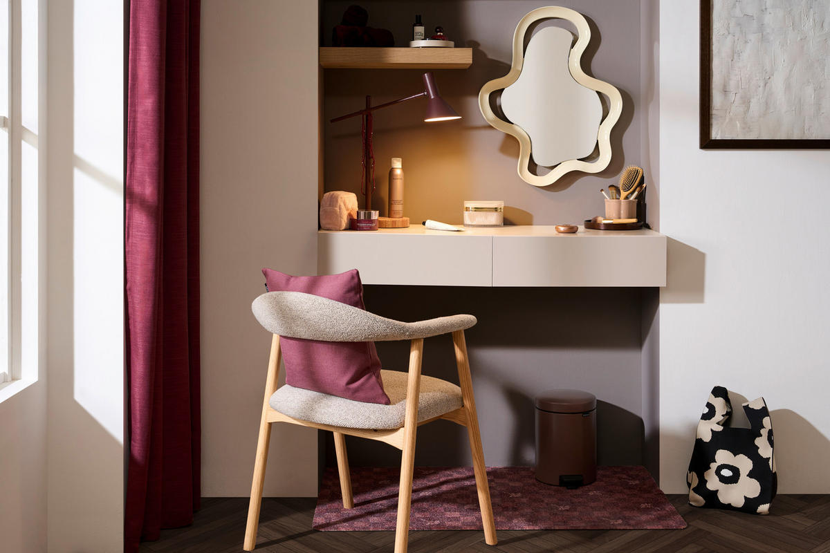 KONZOLASZTAL faalapú anyag 110/40/16 cm    - kasmírszínű, Design, faalapú anyag (110/40/16cm) - Hom`in