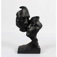 Sculptură - auriu/negru, Basics, plastic (12/6/21cm)