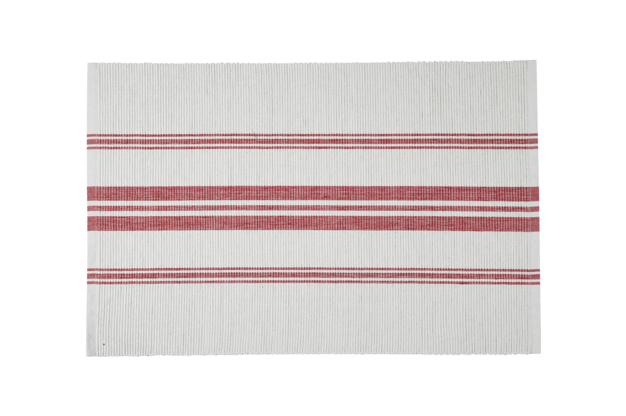 STONI PODMETAČ   - bela/crvena, Osnovno, tekstil (35/50cm)