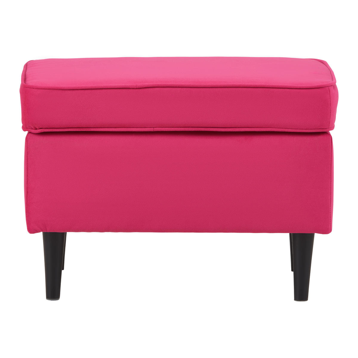 PALL i textil, trämaterial pink  - pink/svart, trämaterial/trä (63/43/42cm) - MID.YOU