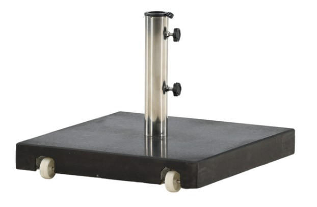 PARASOLLFOT - mörkgrå, Basics, metall/plast (50/27/50cm) - Best Price