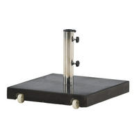 PARASOLLFOT - mörkgrå, Basics, metall/plast (50/27/50cm) - Best Price