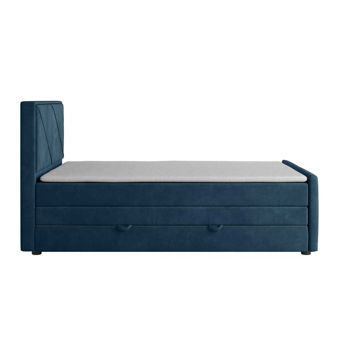 BOXSPRINGBETT 140/200 cm  in Blau  - Blau, Modern, Holz/Kunststoff (140/200cm) - MID.YOU