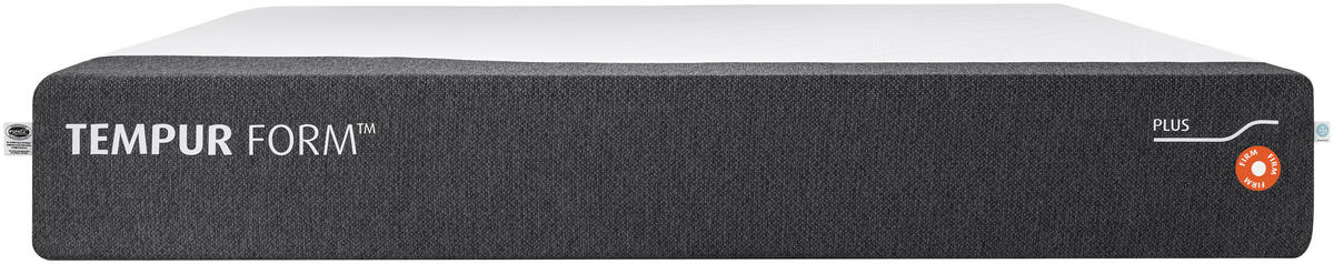 MATRATZE FIRM FORM PLUS-FIRM 160/200 cm Höhe ca. 25 cm  - Anthrazit/Weiß, Basics, Textil (160/200cm) - Tempur