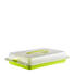 PARTYBUTLER - Transparent/Limette, Basics, Kunststoff (43,5/29,5/9cm) - Rotho PARTYBUTLER - Transparent/Limette, Basics, Kunststoff (43,5/29,5/9cm) - Rotho