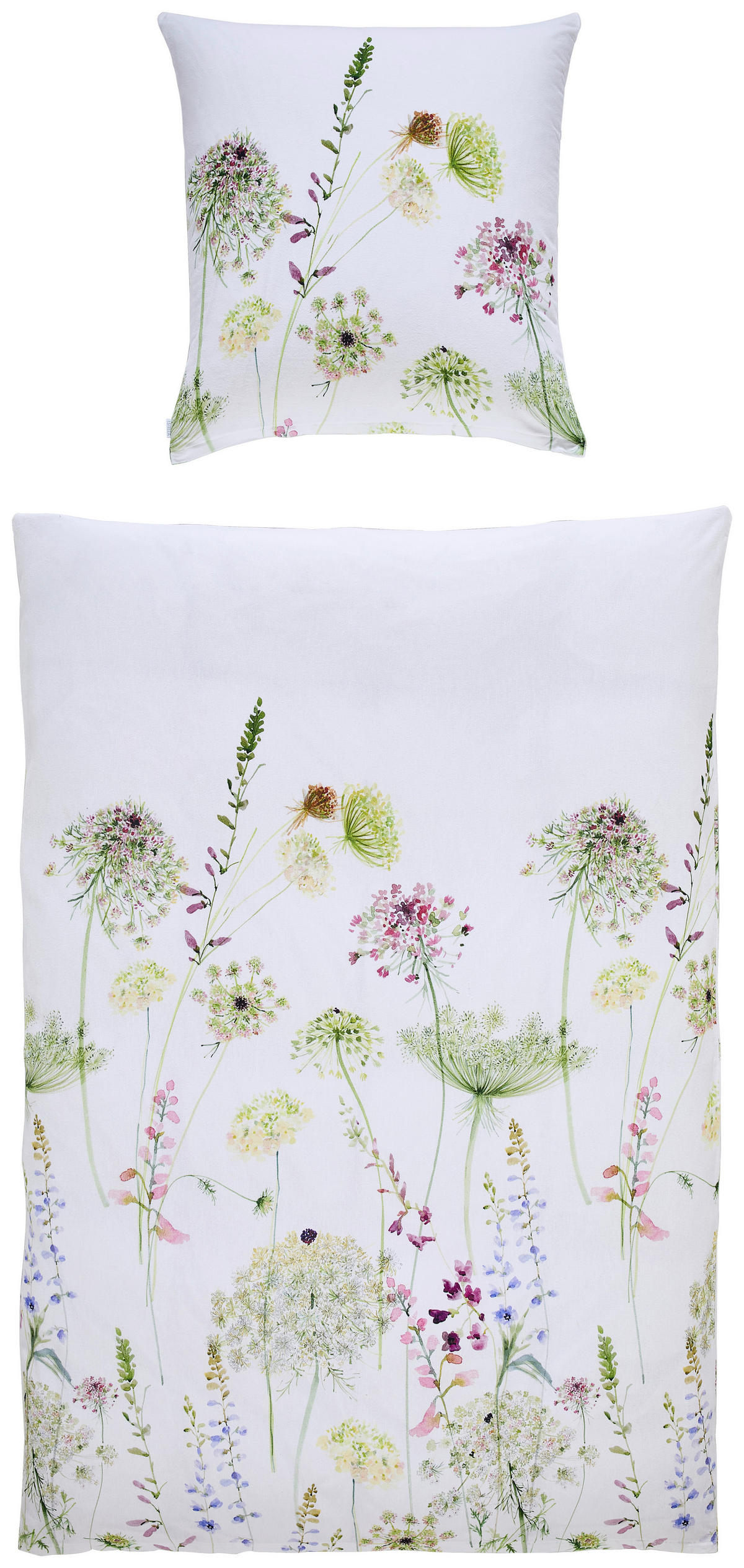 BETTWÄSCHE Impulse Flanell 135/200 cm  - Grün, Basics, Textil (135/200cm) - Estella