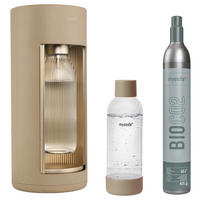 MACHINE À EAU GAZEUSE GLASSY LATTE  - grège, Basics, métal/matière synthétique (18.8/44.5cm) - mysoda