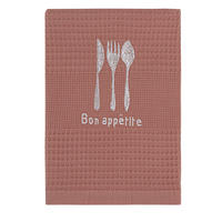 KRPA ZA POSUĐE braon-crvena  - braon-crvena, Konvencionalno, tekstil (50/70cm)