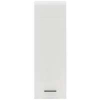 ZÁVESNÁ VITRÍNA, antracitová, biela, 40/122/35 cm - biela/antracitová, Modern, kompozitné drevo/plast (40/122/35cm) - Hom`in