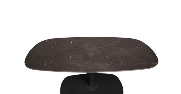COUCHTISCH 115/70/42 cm Anthrazit, Dunkelbraun - Anthrazit/Dunkelbraun, Design, Keramik/Metall (115/70/42cm) - Dieter Knoll