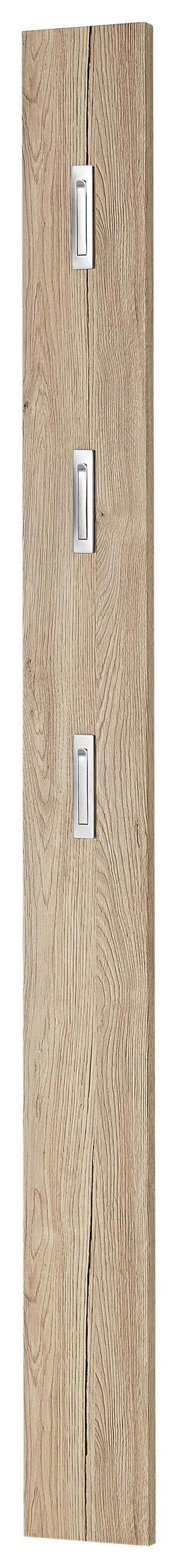 GARDEROBENPANEEL  in 15/170/4 cm  - Eichefarben, Design, Holzwerkstoff (15/170/4cm) - Xora