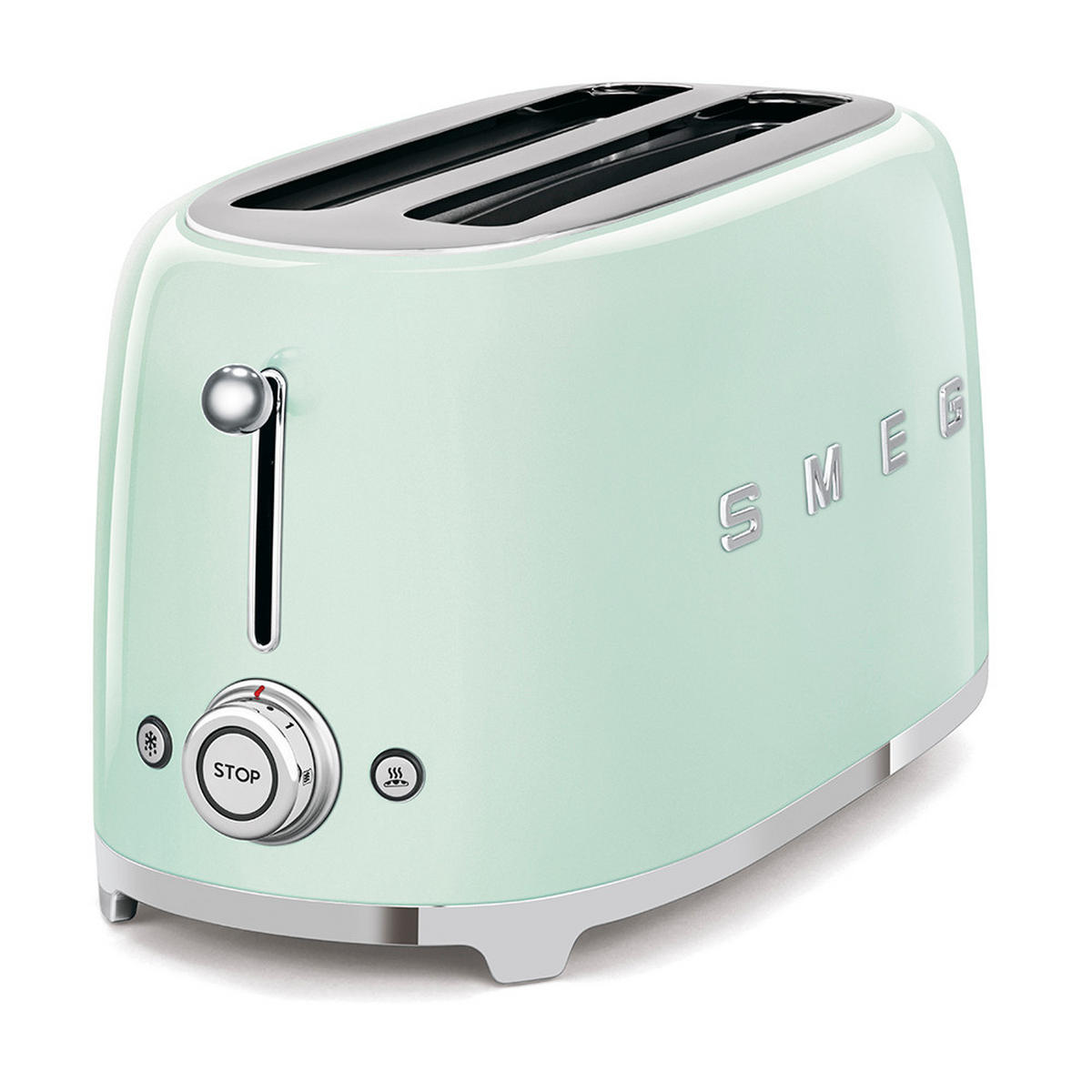 TOASTER  - Pastellgrün, Basics, Metall (39.4/21.5/39.4cm) - SMEG