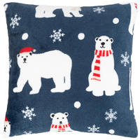 DÍSZPÁRNA 40/40 cm  - többszínű, Basics, textil (40/40cm) - X-Mas