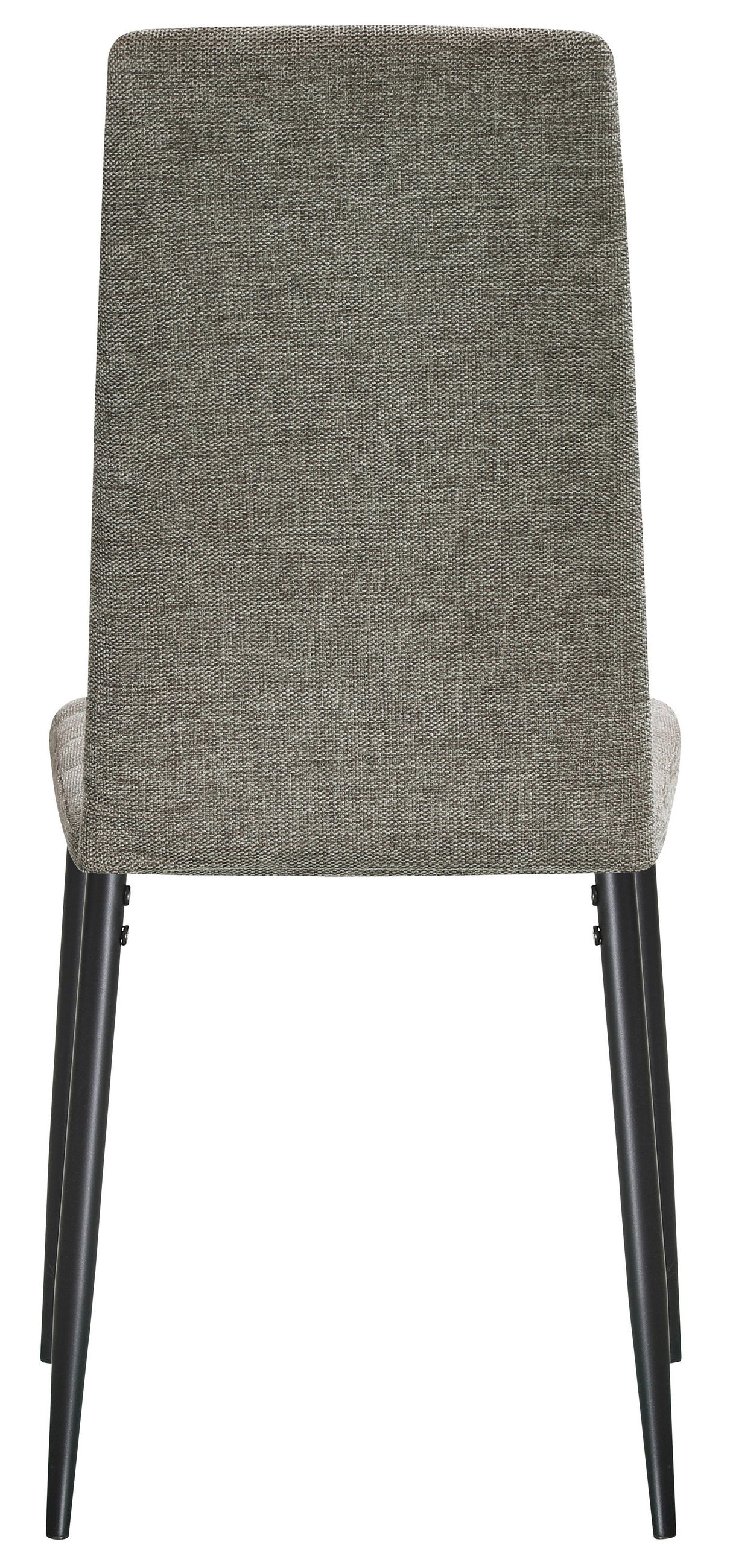 STOL S ŠTIRIMI NOGAMI, kovina, tekstil črna, svetlo siva  - črna/svetlo siva, Konvencionalno, kovina/tekstil (41/93/55cm) - Boxxx