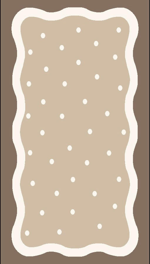 KINDERTEPPICH 80/150 cm  - Beige, Design, Textil (80/150cm) - Ben'n'jen