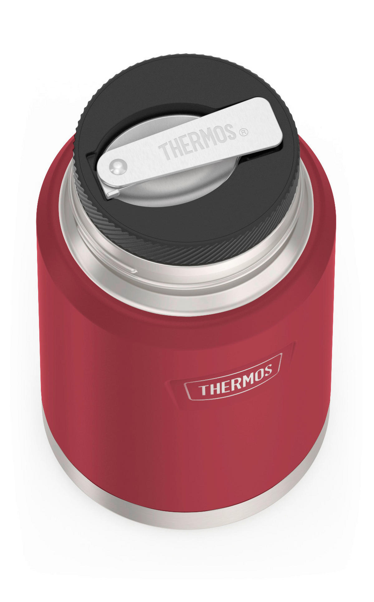 ISOLIERSPEISEGEFÄSS ICON 0,71 L  - Rot, Basics, Metall (0,71l) - Thermos