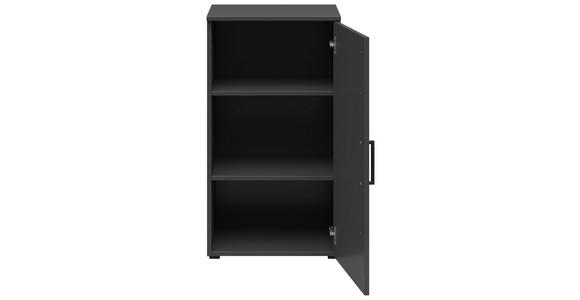 KOMMODE 45/83/40 cm in Graphitfarben - Anthrazit/Schwarz, MODERN, Holzwerkstoff/Kunststoff (45/83/40cm) - Carryhome