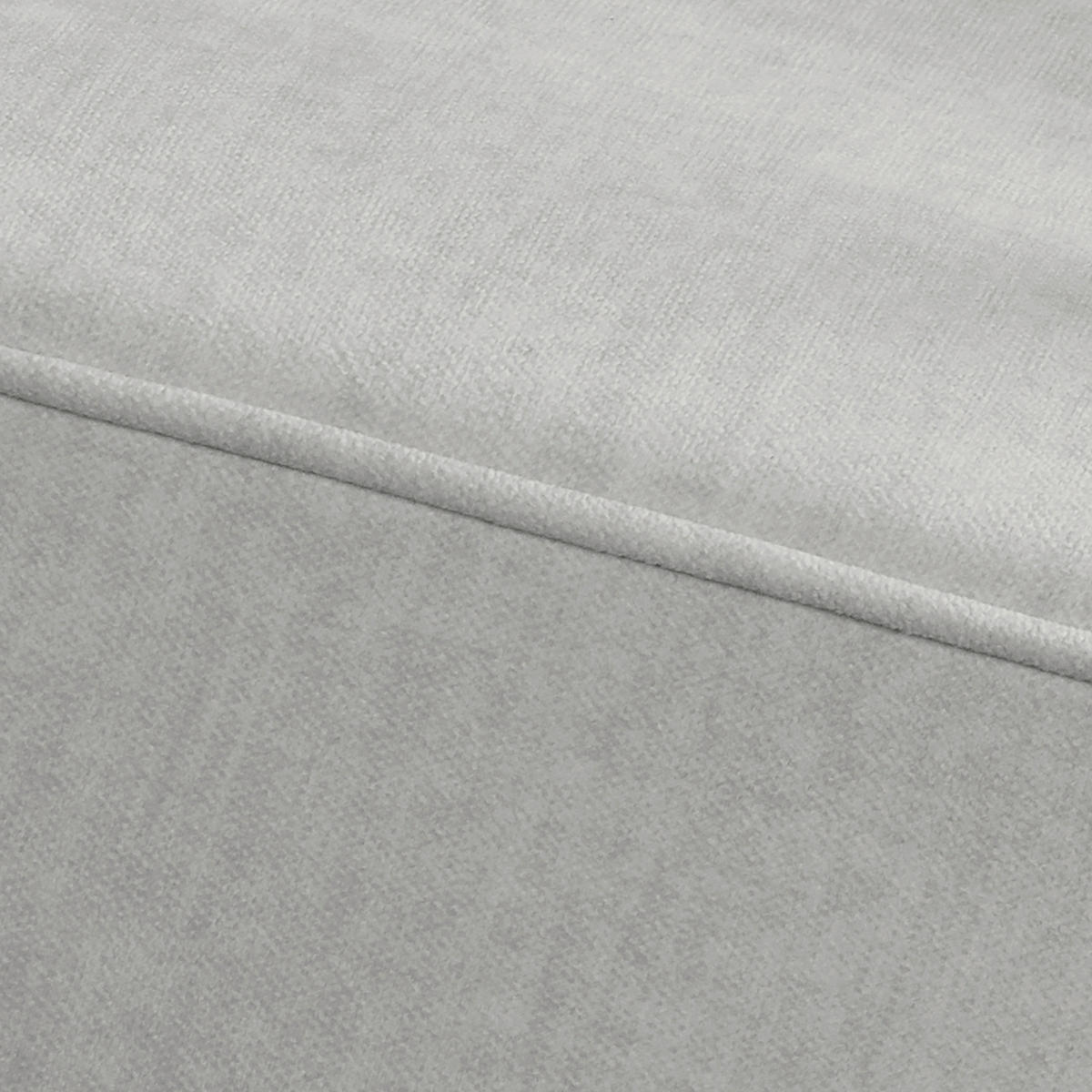 SCHLAFSOFA Mikrofaser Hellgrau Armteil links, Armteil rechts  - Hellgrau/Braun, Design, Holz/Textil (218/74/91cm) - P & B