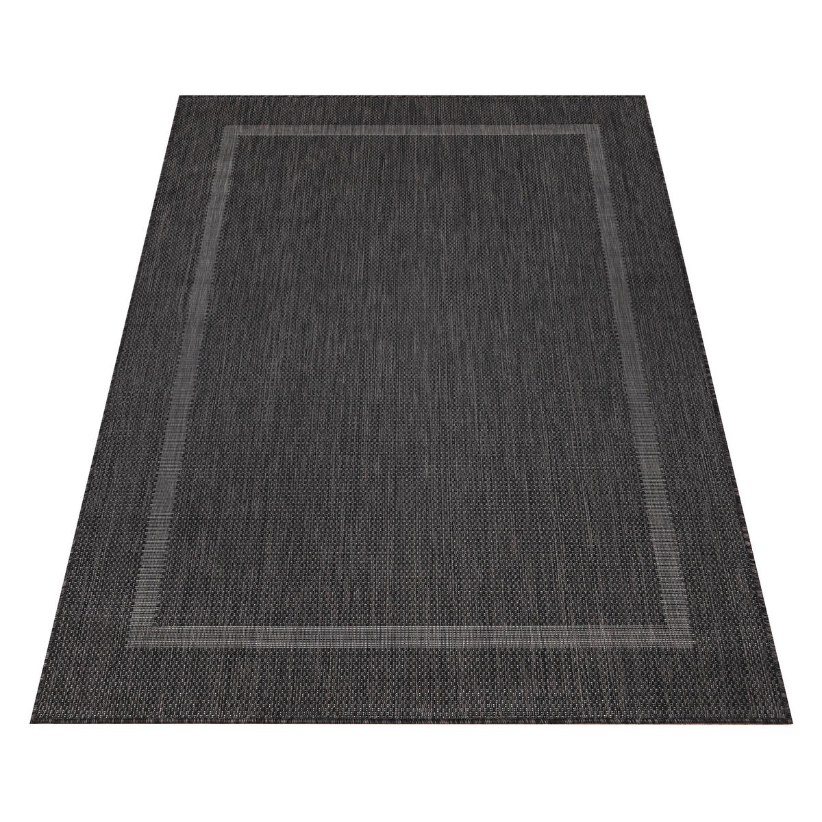 FLACHWEBETEPPICH 80/150 cm Relax Schwarz  - Schwarz, Basics, Textil (80/150cm) - Novel