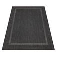 FLACHWEBETEPPICH 240/340 cm Relax  - Schwarz, Basics, Textil (240/340cm) - Novel