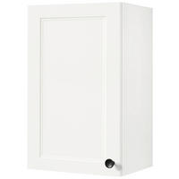 KÜCHENOBERSCHRANK 45/72/35 cm  in Weiß  - Schwarz/Weiß, MODERN, Holzwerkstoff/Metall (45/72/35cm) - Nobilia