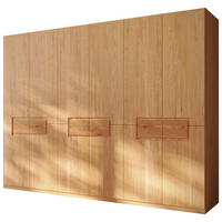DREHTÜRENSCHRANK  in Buchefarben  - Buchefarben, MODERN, Holz (302/223/62cm) - MID.YOU