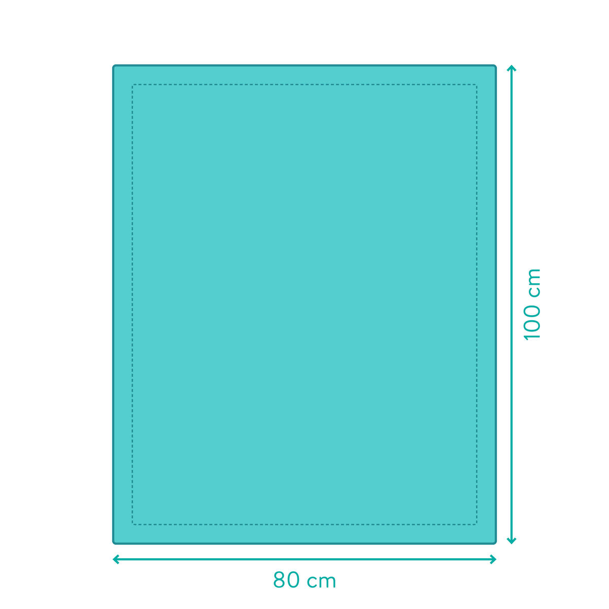 BABYDECKE 80/100 cm  - Grau, Basics, Textil (80/100cm) - Fillikid
