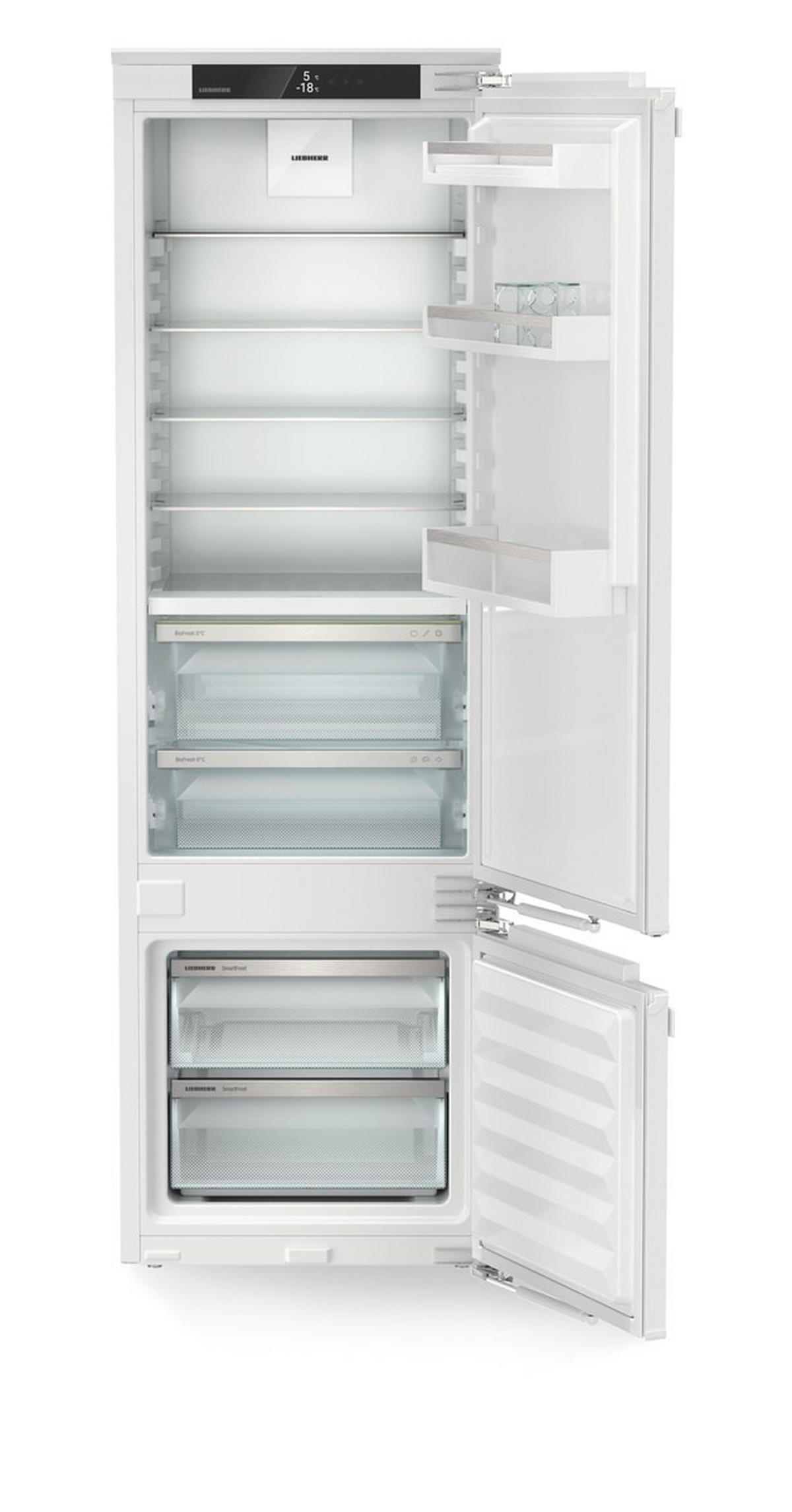 KÜHL-GEFRIER-KOMBINATION ICBBI5122-22  - Weiß, Basics, Kunststoff (55,9/177/54,6cm) - Liebherr