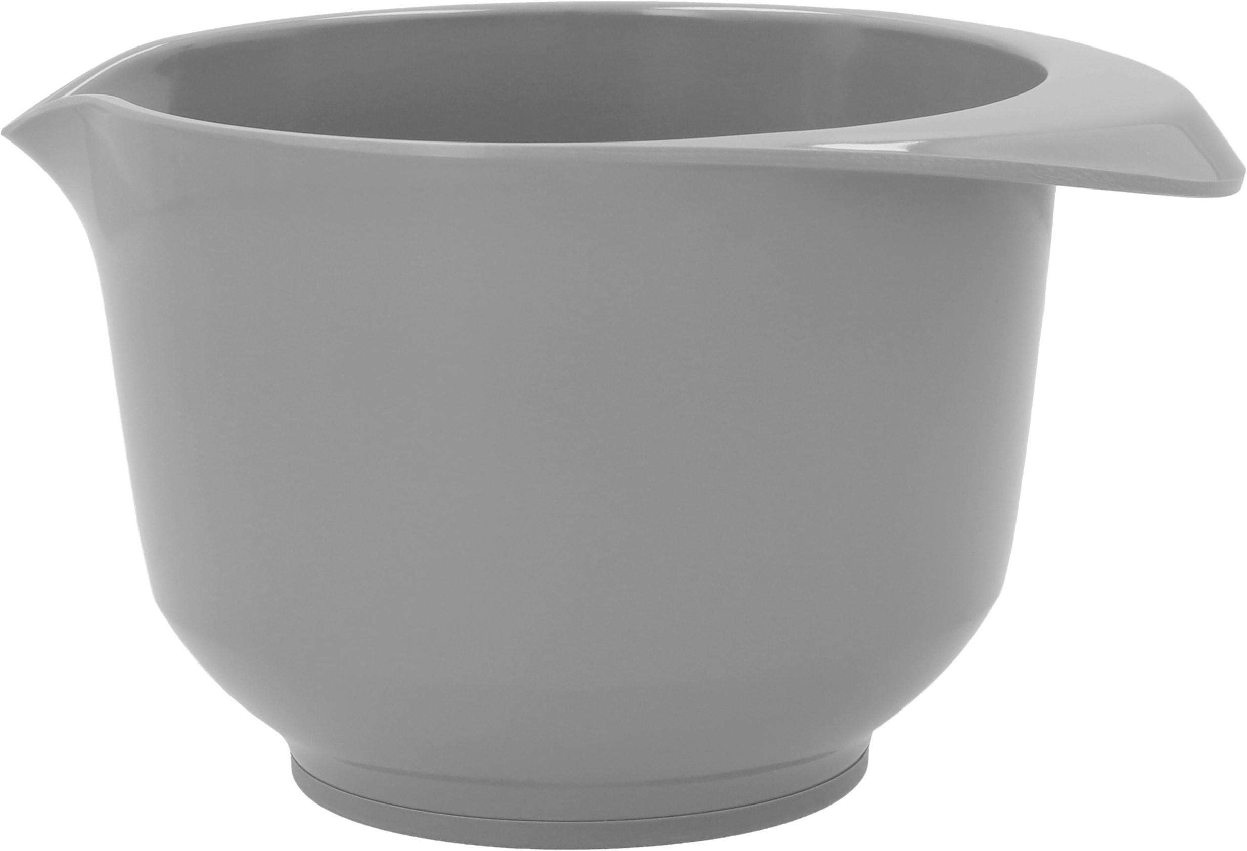 RÜHRSCHÜSSEL - Grau, Basics, Kunststoff (16,5/9,5/12,8cm) - Birkmann