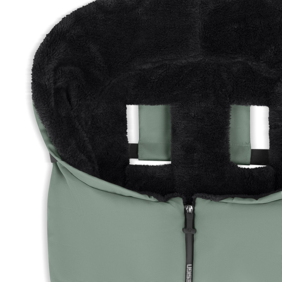 FUßSACK Winterfußsack  - Pastellgrün, Basics, Textil (98/47/8cm) - ABC Design