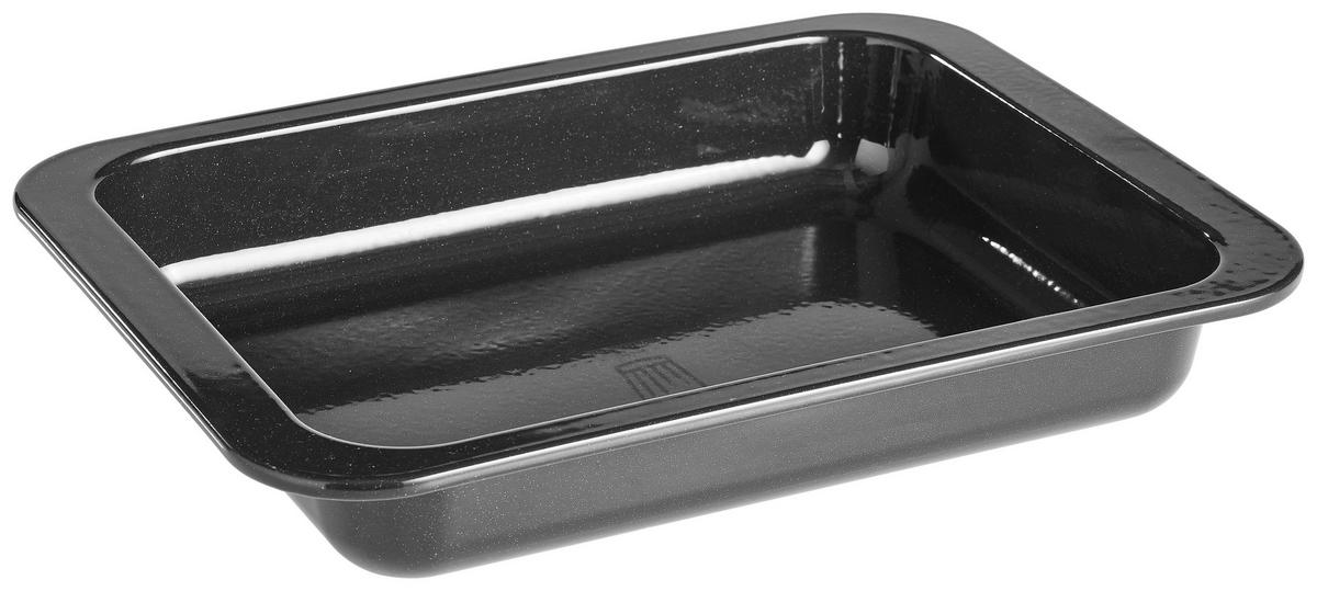 AUFLAUFFORM Metall  - Schwarz, Basics, Metall (32,5/25/5cm) - Chefkoch+Fackelmann