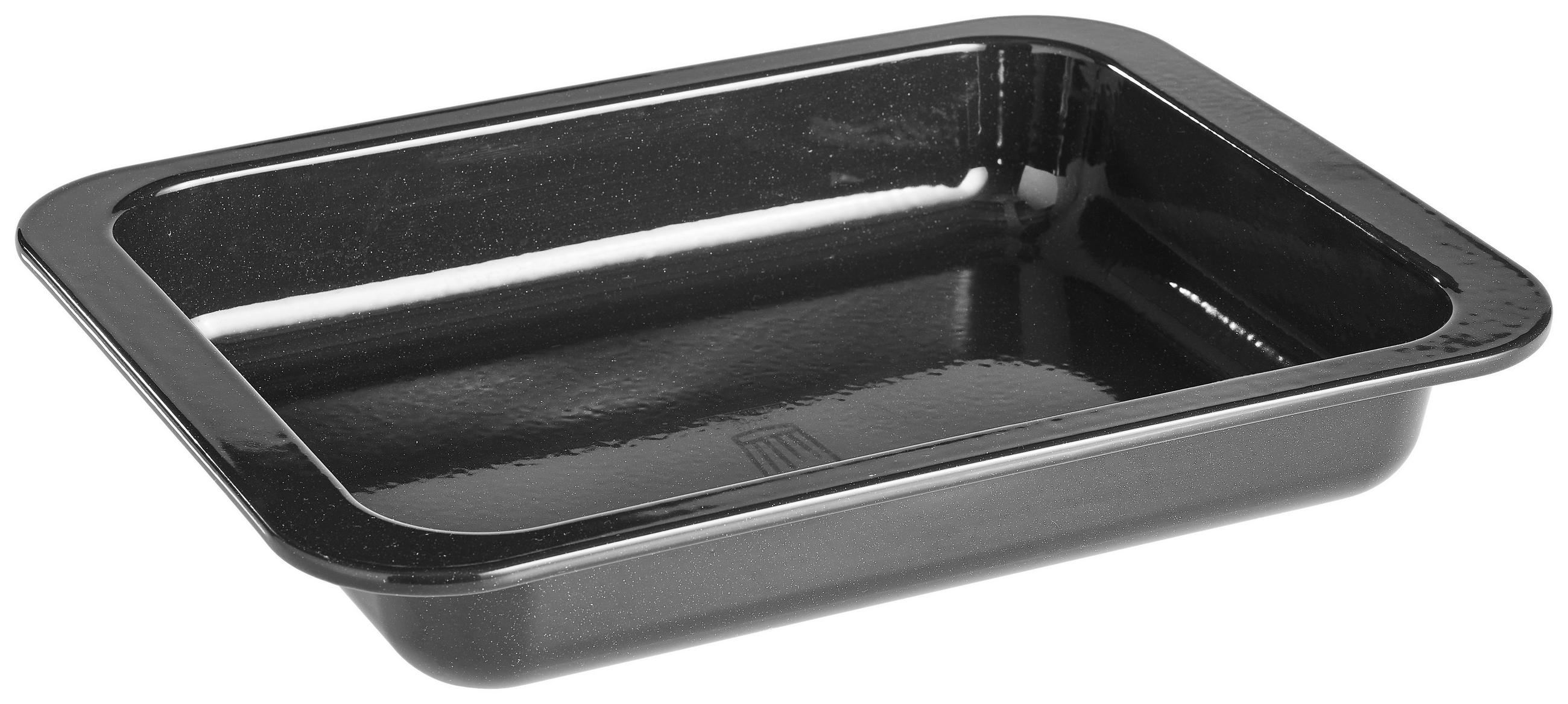 Chefkoch+Fackelmann Auflaufform Schwarz 32.5x25x5 cm