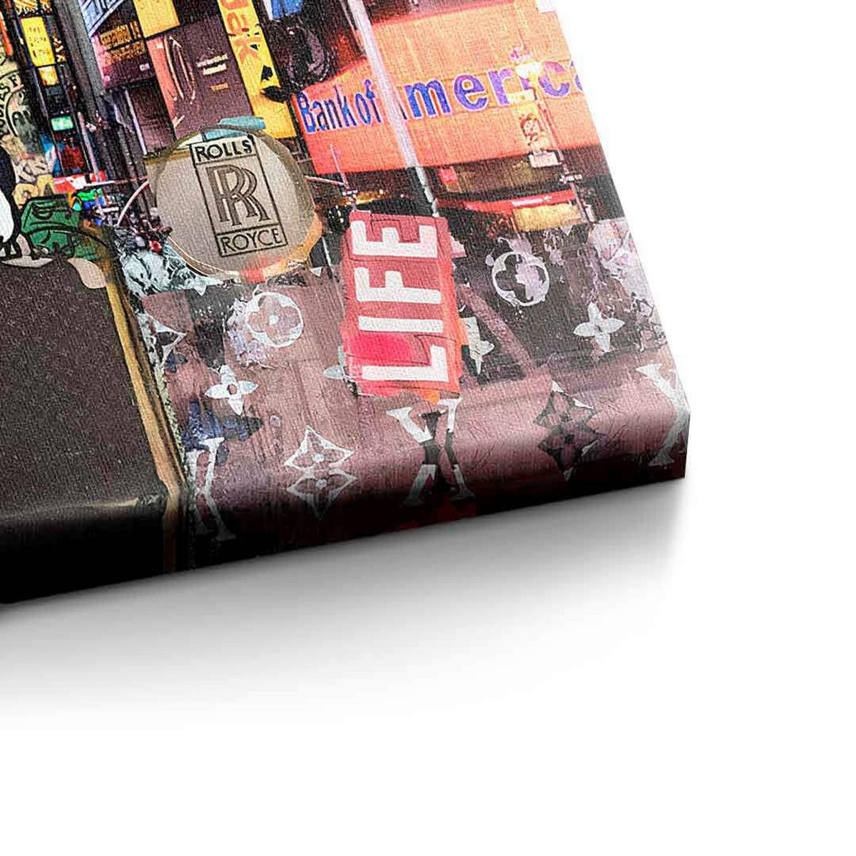 KUNSTDRUCK  - Multicolor, Basics, Holz (80x60cm)