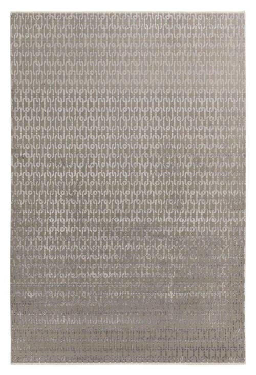 TKANA PREPROGA Chains 140/200 cm tkano siva - siva, Design, tekstil (140/200cm) - Joop!