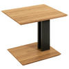 BEISTELLTISCH in Holz, Holzwerkstoff 55/47/47-65 cm  - Eichefarben/Graphitfarben, Natur, Holz/Holzwerkstoff (55/47/47-65cm) - Venda