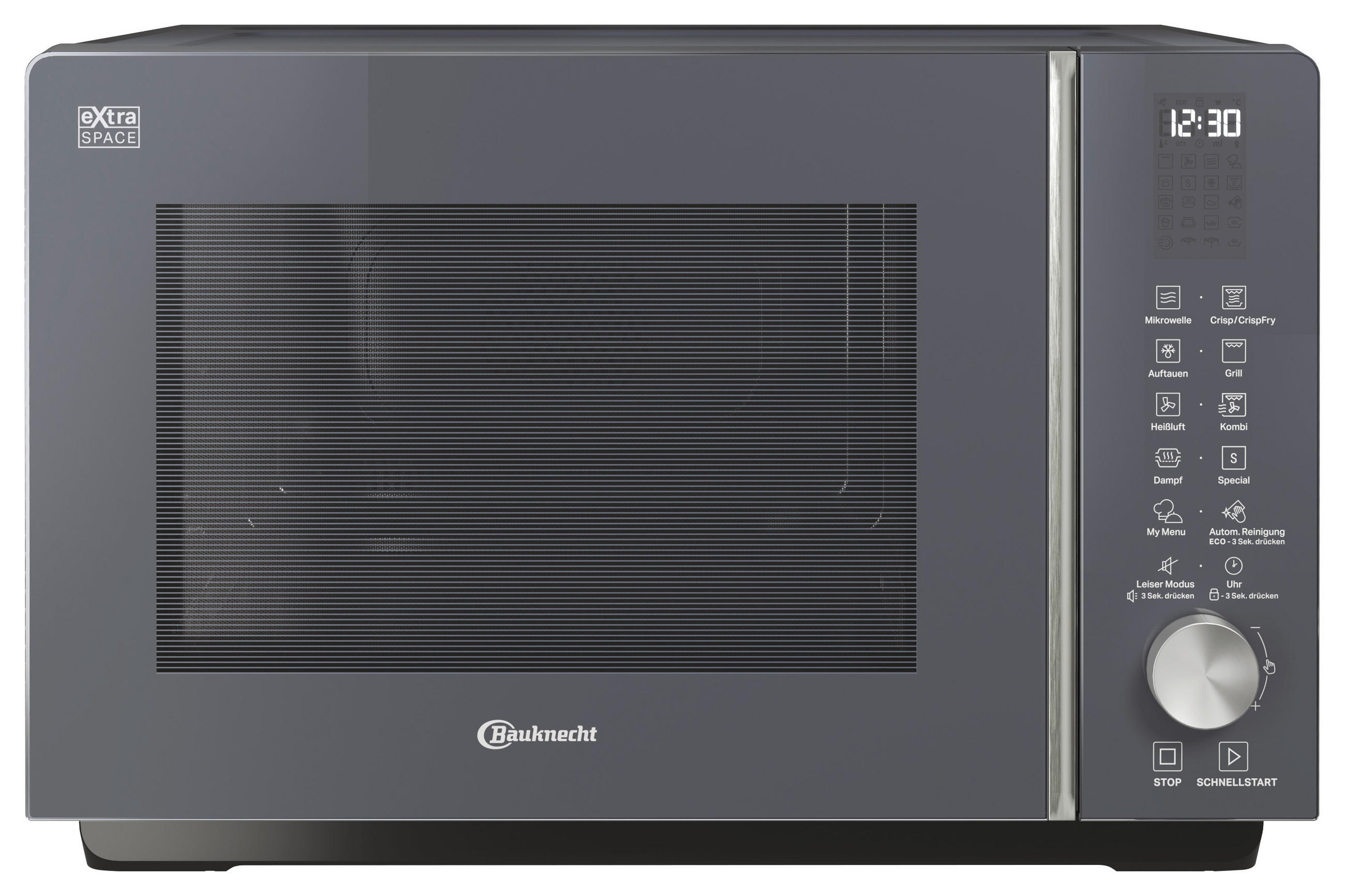 MIKROWELLE MF 259 SG  - Grau, Trend, Glas/Metall (49/32,5/46,8cm) - Bauknecht