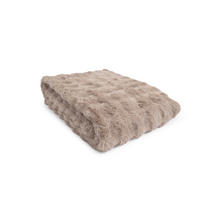 DECKE ALINE 140/200 cm  - Taupe, Basics, Textil (140/200cm)