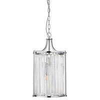 KRISTALNA VISEĆA SVJETILJKA  26/150 cm      Victoria  - boje kroma, Design, staklo/metal (26/150cm)