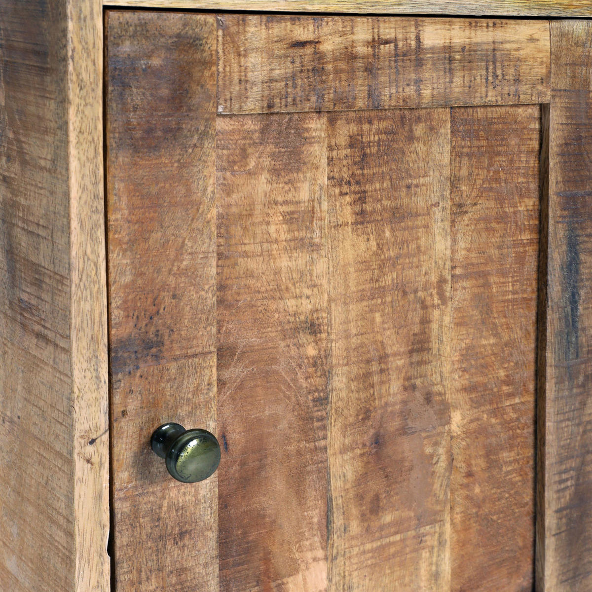 KOMMODE  in 40/91/44 cm  - Weiß/Naturfarben, Design, Holz/Metall (40/91/44cm) - Landscape